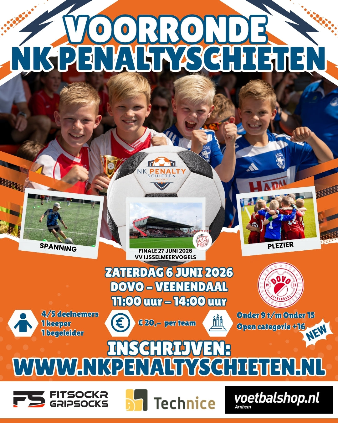 Voorronde 6 juni 2026 - Veenendaal